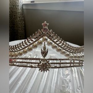 Silver tiara